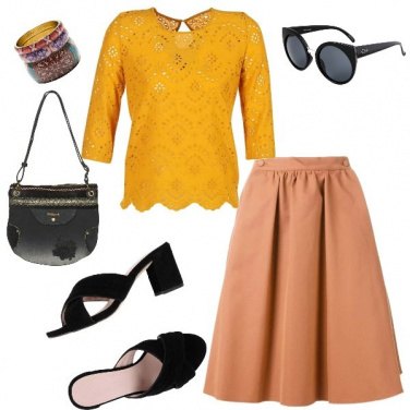 Outfit Etnico, chic, colori della terra