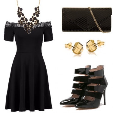 Outfit Di nero vestita
