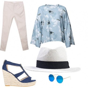 Outfit Nel blu dipinto di blu
