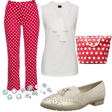 Outfit Pois che passione