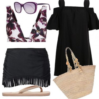 Outfit Sand, flowers and relax!