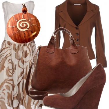 Outfit Cognac