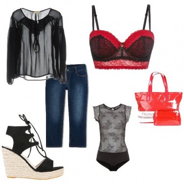Outfit Giochi di trasparenze
