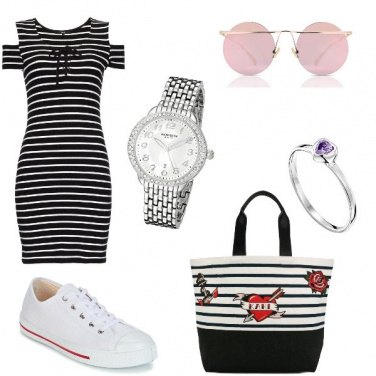 Outfit In righe