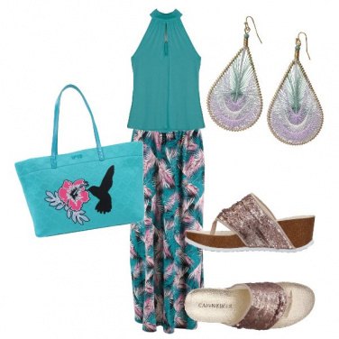 Outfit Turchese