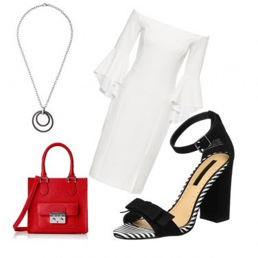 Outfit La borsa rossa