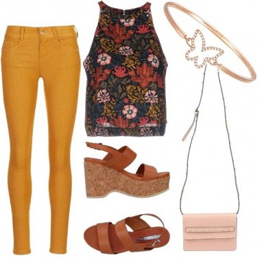 Outfit Colori caldi