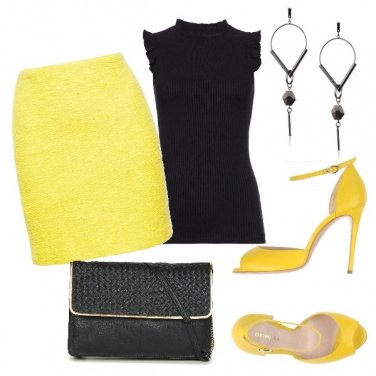 Outfit Gonna gialla