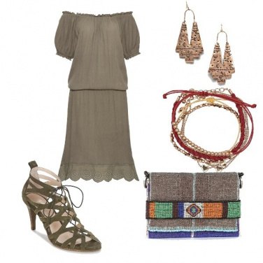 Outfit Serata etnica