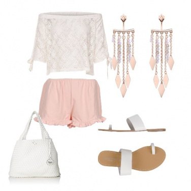 Outfit Rosa pesca