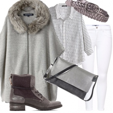 Outfit Poncho mon amour