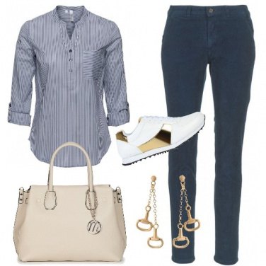 Outfit Mi vesto di blu