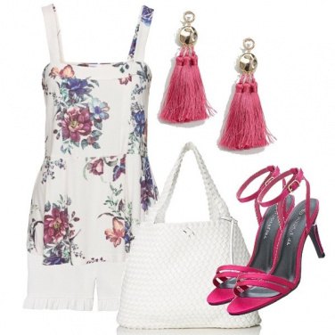 Outfit I sandali fuxia