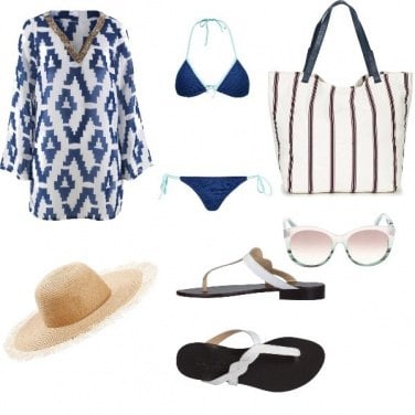Outfit Basic, vacanze in riviera