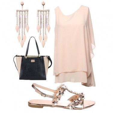 Outfit Elegante look damigella