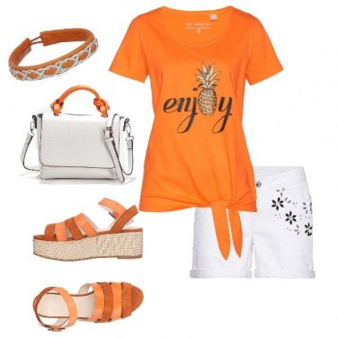 Outfit Gioia arancio