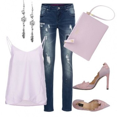 Outfit Sexy in jeans