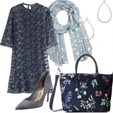 Outfit Toni di blu