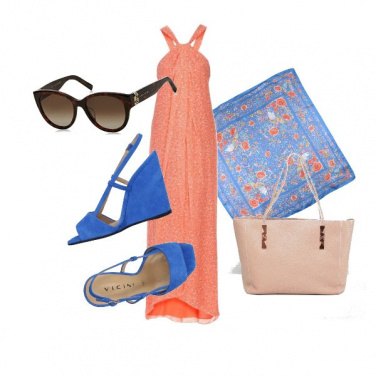 Outfit Abito lungo in città