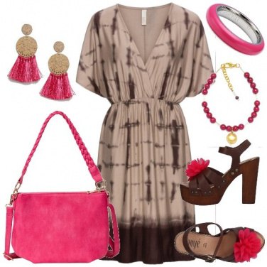 Outfit Cioccolato e fragola
