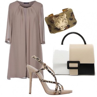 Outfit Chic con colori sobri