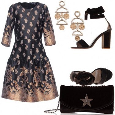 Outfit Abito lucente per una serata speciale
