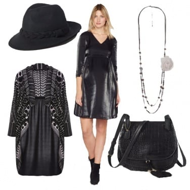 Outfit In stile col pancione...