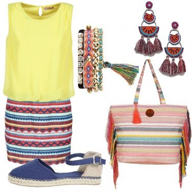 Outfit Con i colori del Messico