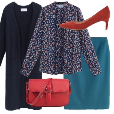 Outfit Sfumature di blu