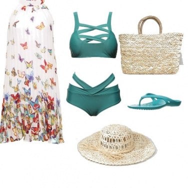 Outfit Il bikini intrecciato