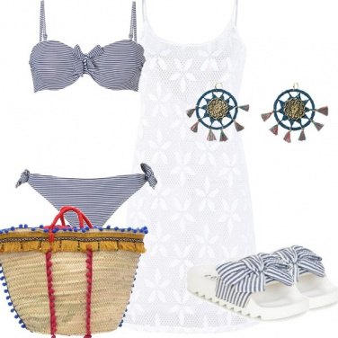 Outfit Blu mare