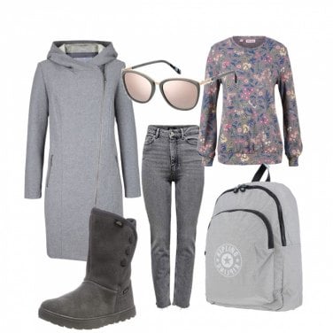 Outfit Pantaloni Grigio Donna: 19 Outfit Donna | Bantoa
