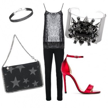 Outfit Notte scintillante