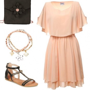 Outfit Black&rose