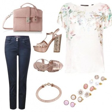 Outfit Rosegold
