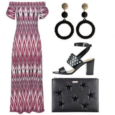 Outfit Abito tipo Missoni