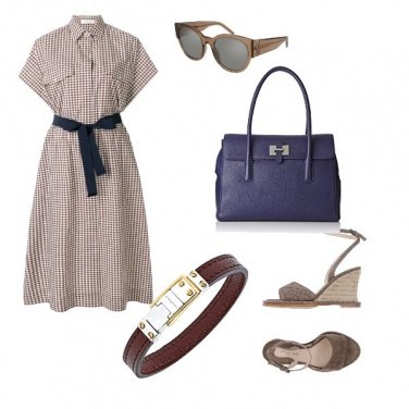 Outfit Abito a quadretti