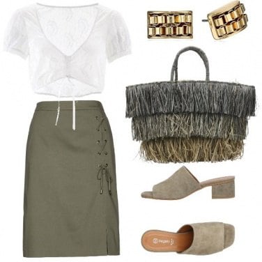 Outfit Verde estivo