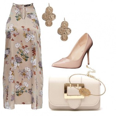 Outfit Beige cerimonia