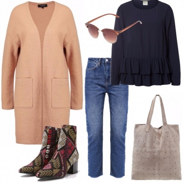 Outfit Pink blu