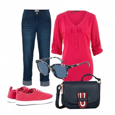 Outfit Jeans boyfriend Donna: 10 Outfit Donna | Bantoa