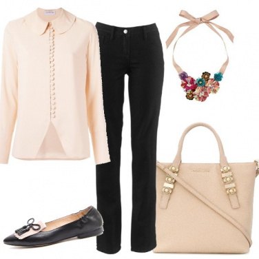 Outfit La camicia bon ton