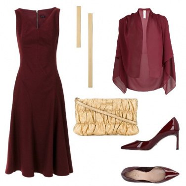 Outfit La pochette oro