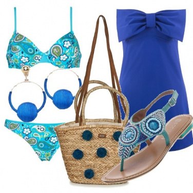 Outfit Mare azzurro
