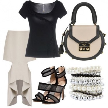 Outfit T-shirt da sera