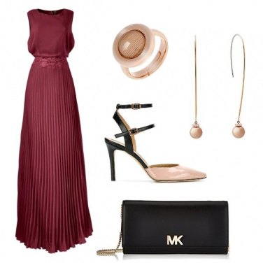 Outfit Gli orecchini rosa