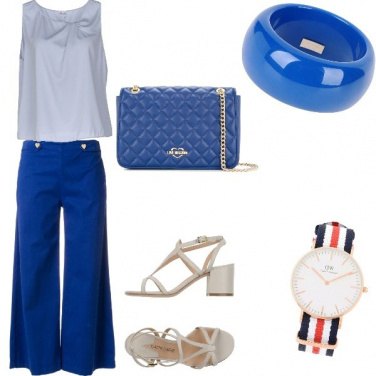 Outfit Trendy, colori coordinati accessori chic