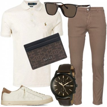 Outfit Pantaloni Marrone Uomo: 5 Outfit Uomo | Bantoa