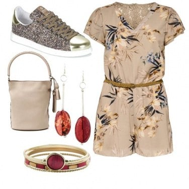 Outfit Total beige