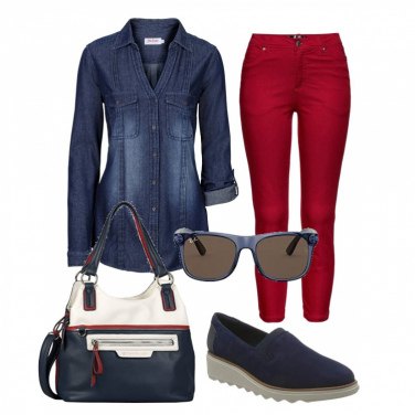 Come abbinare la camicia blu: 33 Outfit Donna da Provare | Bantoa